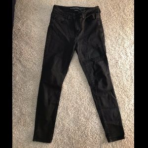 American Eagle Black skinny jeans